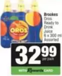 Brookes - Oros Ready to Drink Juice