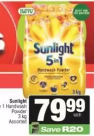 Sunlight - 5in1 Handwash Powder