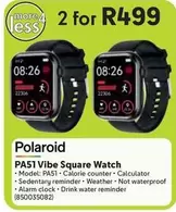 Polaroid - PA51 Vibe Square Watch