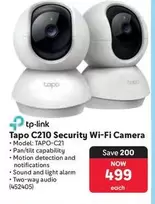 TP-LINK - C21 Security Wi-Fi Camera