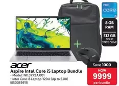 Acer - Aspire Intel Core i5 Laptop Bundle NX.JRREA.001