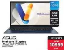 Asus - Intel core i5 Laptop (850038868)