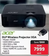 Acer - DLP Wireless Projector XGA