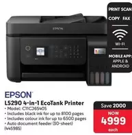 Epson - L5290 4-in-1 EcoTank Printer