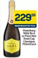 Steenberg - 1682 Brut or Pinot Noir Rosé Cap Classique