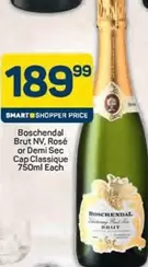 Boschendal - Brut NV, Rosé or Demi Sec Cap Classique