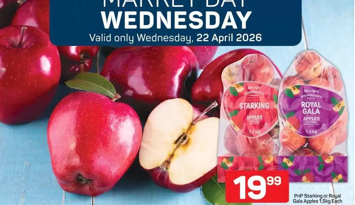 Royal -  Gala & Starking Apples