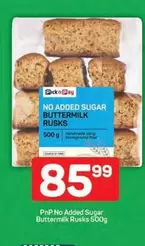 Pick n Pay - No Added Sugar Buttermilk Rusks