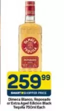 Olmeca -  Blanco, Reposado or Extra Aged Edicion Black Tequila 750ml Each