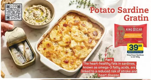 Potato Sardine Gratin