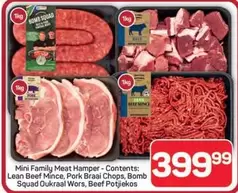Mini -  Family Meat Hamper