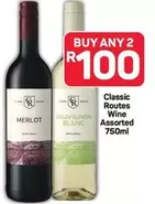 Classic Routes Wine