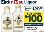 Old Buck -  Dry Gin 200ml