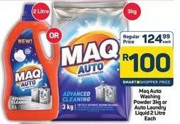 MAQ - Washing Powder or Auto Laundry Liquid
