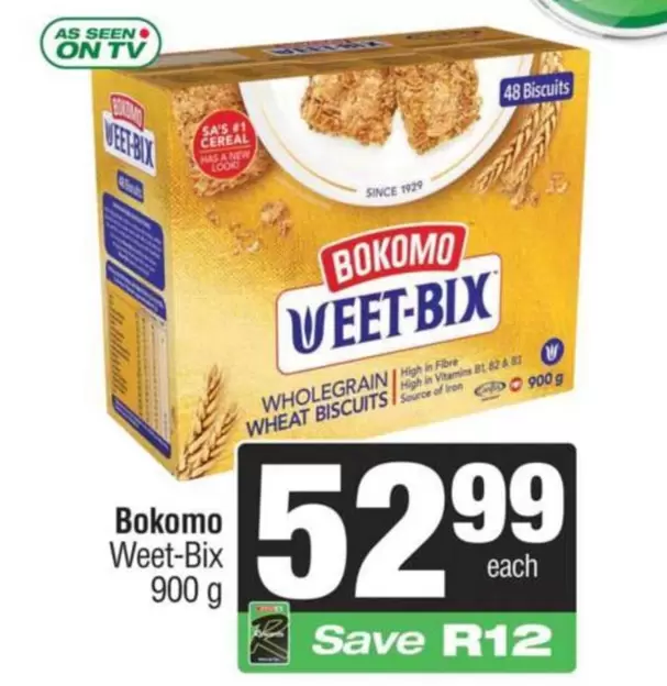 bokomo - Weet-Bix Wholegrain Wheat Biscuits