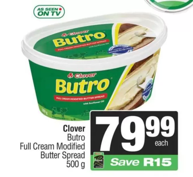 Clover - Full Cream Modified Butter Spread