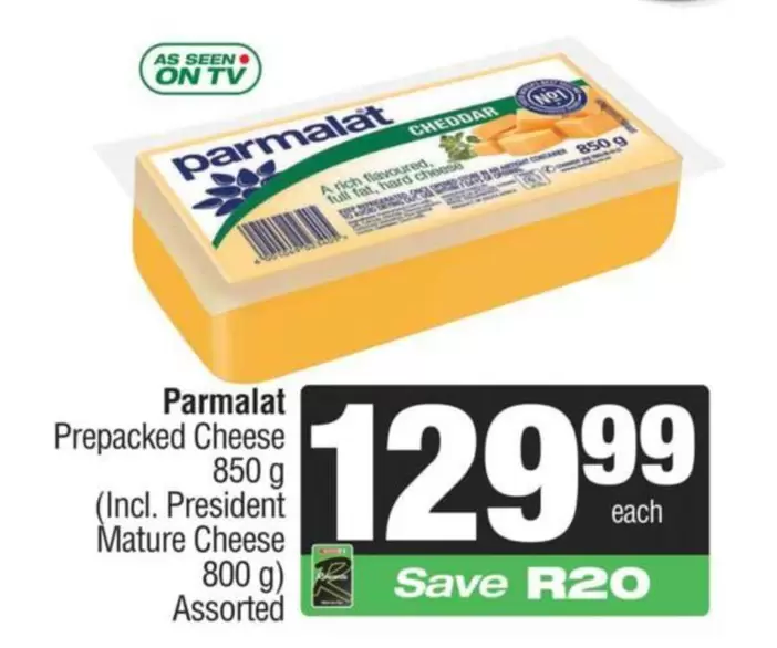 Parmalat - Prepacked Cheese