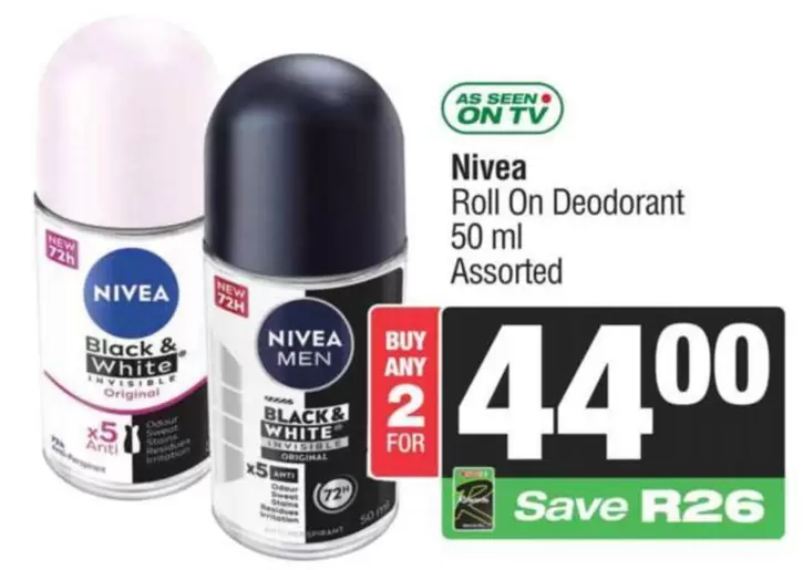 Nivea - Roll On Deodorant