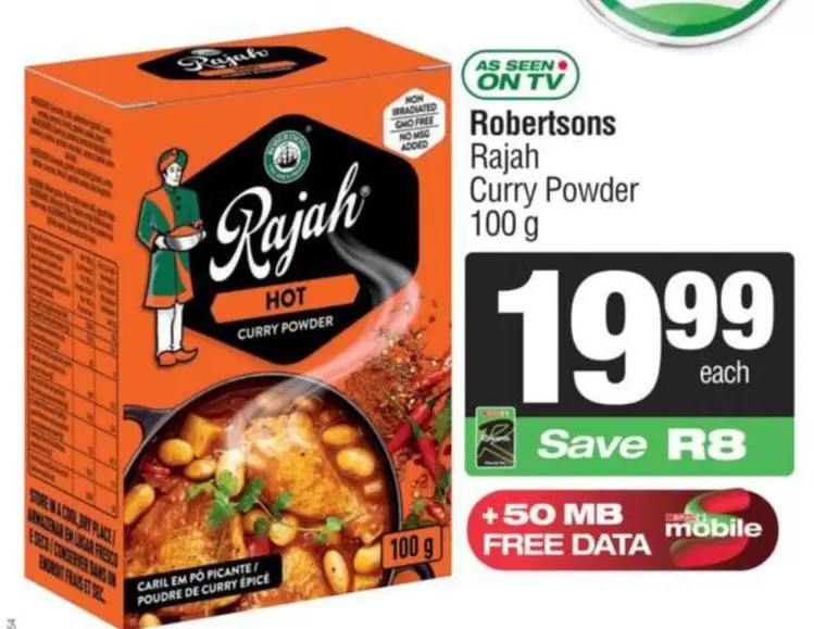 Robertsons - Rajah Curry Powder