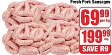 Fresh Pork Sausages