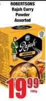 Robertsons - Rajah Curry Powder
