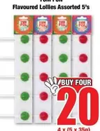 Flavoured Lollies