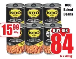 KOO - Baked Beans in Tomato Sauce