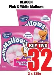 Pink & White Mallows