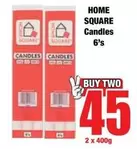 HOME SQUARE Candles