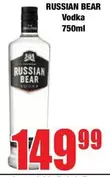 Russian Bear - Vodka