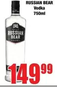 Russian Bear - Vodka