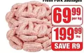 Fresh Pork Sausages