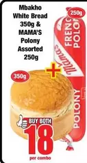 Polo - Mb akho White Bread & Mama's ny
