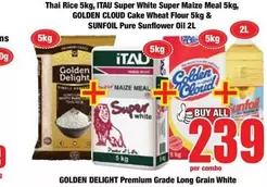 Snowflake - Super White Super Maize Meal & Cake Wheat Flour
