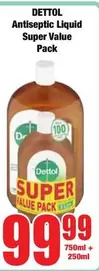 Dettol - Antiseptic Liquid Super Value Pack