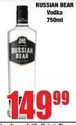 Russian Bear - Vodka