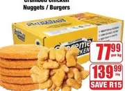 Supreme - Crumbled Chicken Nuggets / Burgers