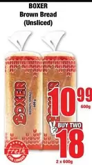 Boxer - Brown Bread (Unsliced)
