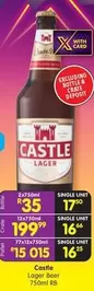 CASTLE - Lager Beer 750ml RB