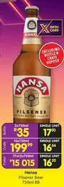 Hansa - Pilsener Beer 750ml RB