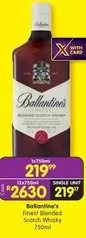 Ballantine's - Finest Blended Scotch Whisky 750ml