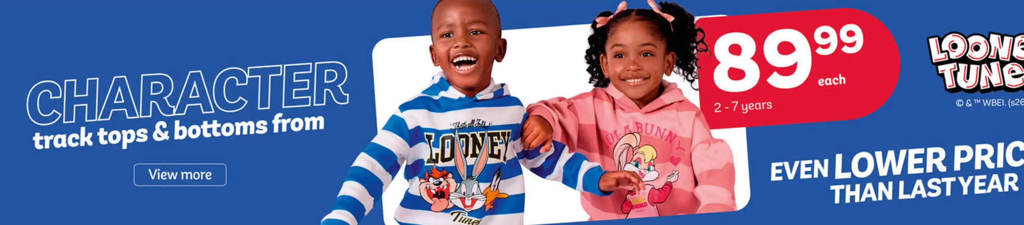 Character track tops & bottoms