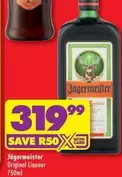 Jagermeister - Original Liqueur