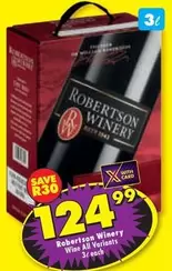 Robertson Winery - Wine All Variants