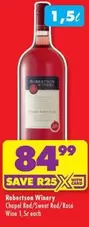 Robertson Winery - Chapel Red/Sweet Red/Rosé Wine