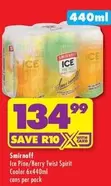 Smirnoff - Ice Pine/Berry Twist Spirit Cooler