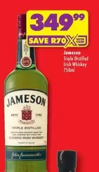 Jameson - Triple Distilled Irish Whiskey