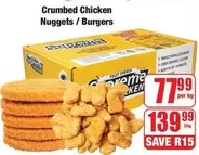 Supreme - Crumbed Chicken Nuggets / Burgers