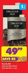 Drostdy Hof - Adelpracht White Blend/ Clorut Red Wine