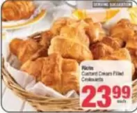 Cars - Custard Cream Filled Croissants